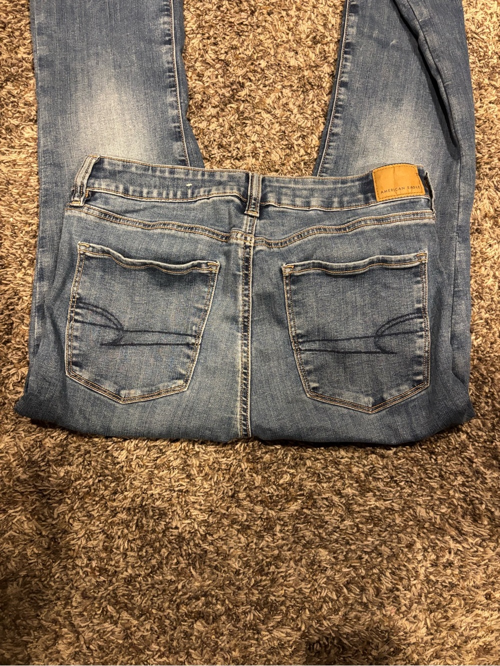 American Eagle Outfitters High Rise Skinny Kick Jeans